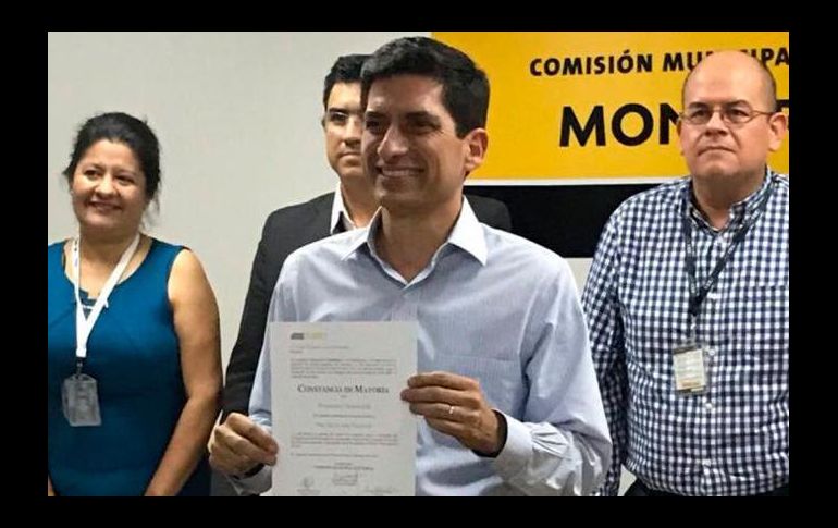 El panista obtuvo 29.1% de la votación mientras De la Garza Santos, candidato del PRI, obtuvo un 28.2% de los sufragios emitidos el pasado 1 de julio. ESPECIAL