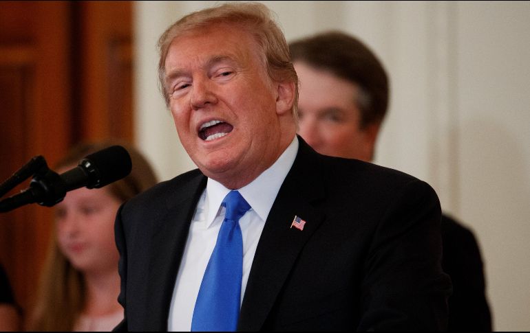 Cada tuit de Trump genera una media de 20 mil retuits, según el estudio de BCW. AP/E. Vucci