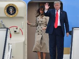 Donald inicia una gira europea de casi una semana que le llevará también a Londres y a Helsinki. AP / G. Vandeen