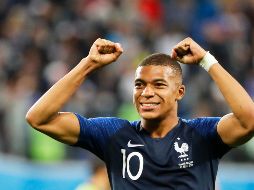 Mbappé comentó que recibieron la visita de Emmanuel Macron en los vestidores luego de que se disputara la semifinal. EFE / ARCHIVO