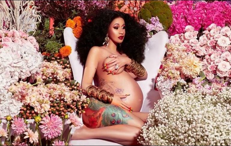 Cardi B anunció el nacimiento de su hija a través de una publicación en Instagram. INSTAGRAM / iamcardib
