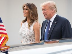 Los principales actos se realizan fuera de Londres para evitar en lo posible las numerosas protestas programadas en contra de Donald Trump. AFP/B. Doppagne