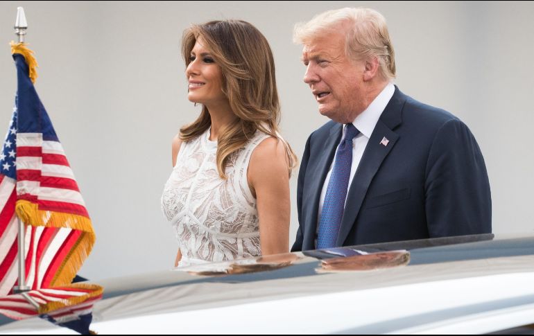 Los principales actos se realizan fuera de Londres para evitar en lo posible las numerosas protestas programadas en contra de Donald Trump. AFP/B. Doppagne