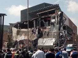 Cuerpos de seguridad y rescate ya se encuentran en la zona. NTX / I. Vargas