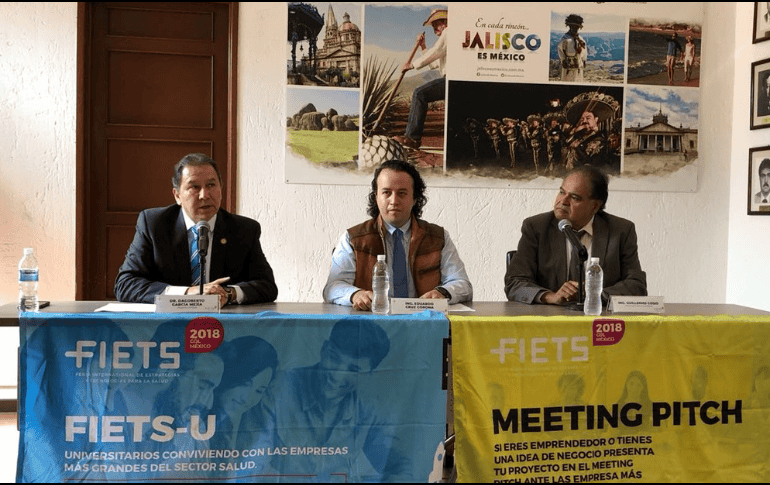 Este jueves se presentó la Feria Internacional de Estrategias y Tecnologías para la Salud (FIETS), que se celebrará del 26 al 28 de julio en Expo Guadalajara. TWITTER / @saludjalisco