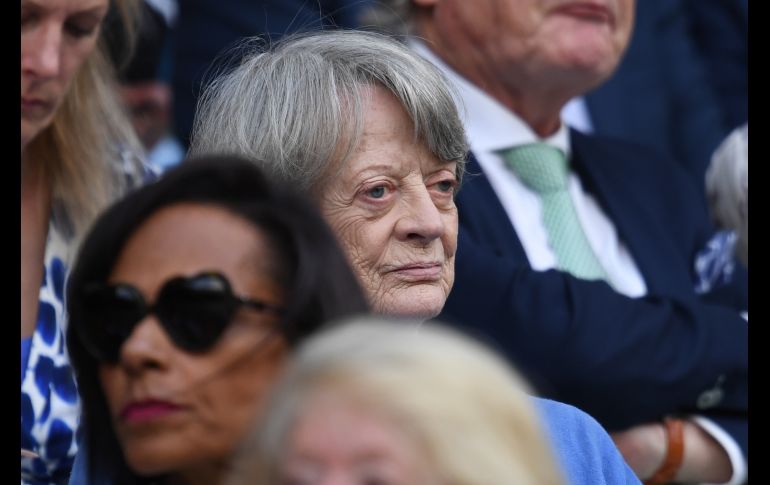 La británica Maggie Smith, actriz de 