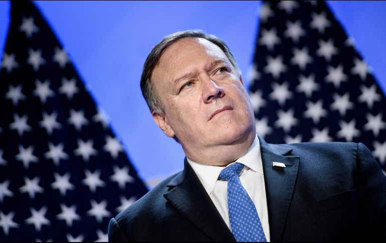 La delegación encabezada por Pompeo visitará Los Pinos, se reunirá con López Obrador y acudirá a la SRE. AFP / B. Smialowski