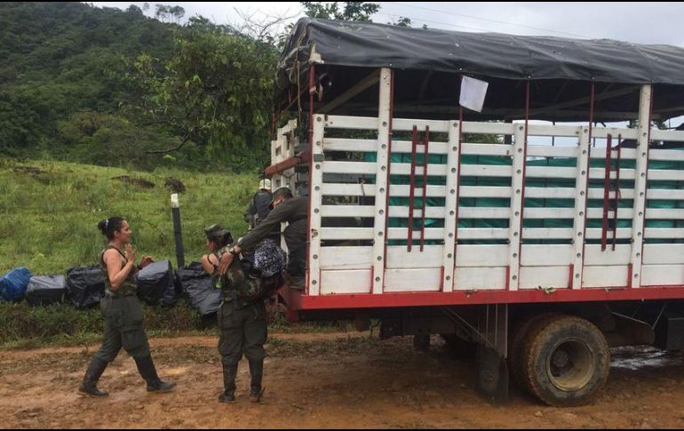 Las Farc firmaron un acuerdo de paz en 2016 y se transformaron en partido político. NTX / ARCHIVO