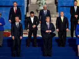 Los aliados expresaron en una declaración de la cumbre su “compromiso inquebrantable” con el objetivo de aumentar su gasto. AFP/B. Smialowski