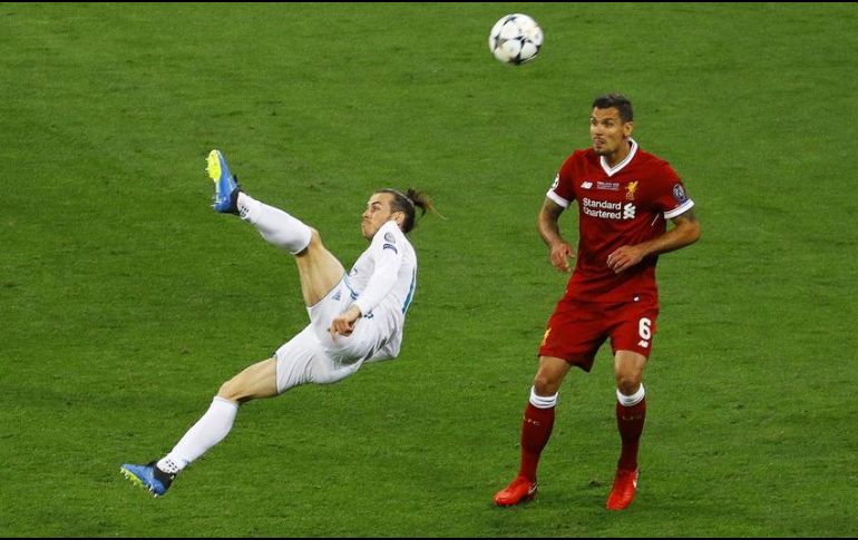 El galés salió desde el banquillo en la segunda parte y ayudó al Real Madrid a levantar su decimotercera Copa de Europa con dos goles, uno de ellos de chilena. EFE / ARCHIVO