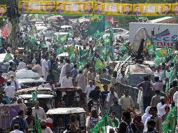 Pakistán celebrará elecciones generales y provinciales el 25 de julio, en las que están llamados a votar 105 millones de ciudadanos, según datos de la Comisión Electoral. EFE / R. Dar