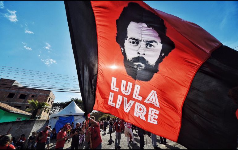 El PT recobró un halo de esperanza después de que su máximo líder fuera absuelto en la víspera en una de las siete causas penales que enfrenta en la Justicia, la mayoría por sospechas de corrupción. AP/ D. Ferreira