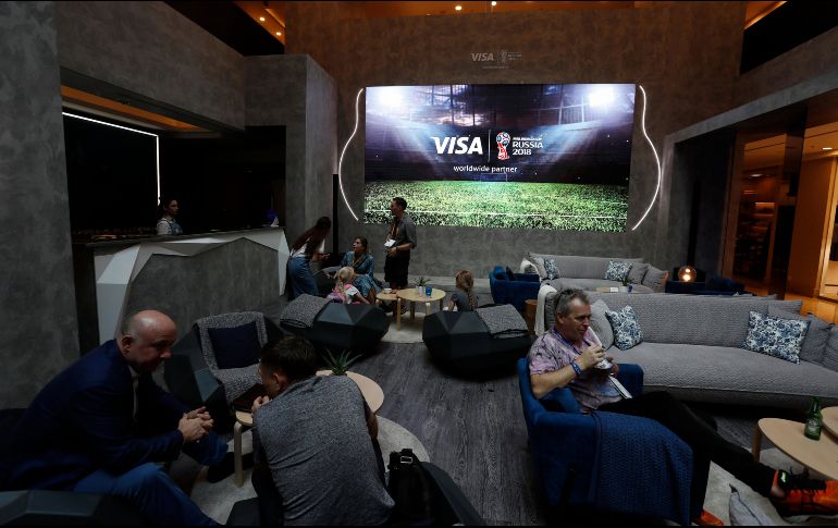 Visa afirma que aumentó el pago digital en el Mundial. AP/R. Blackwell