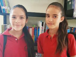 Paulina y Evelyn, de sexto grado de primaria, asisten a clases de violín. Ambas fueron galardonadas por alto desempeño académico en sus escuelas. EL INFORMADOR/I. Martínez