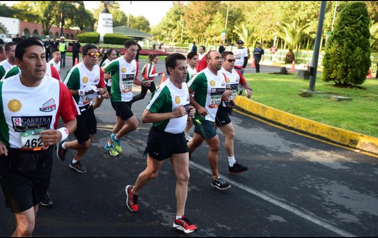 El recorrido son 10 kilómetros que correrá el Mandatario federal acompañado de algunos de sus colaboradores. FACEBOOK / Enrique Peña Nieto