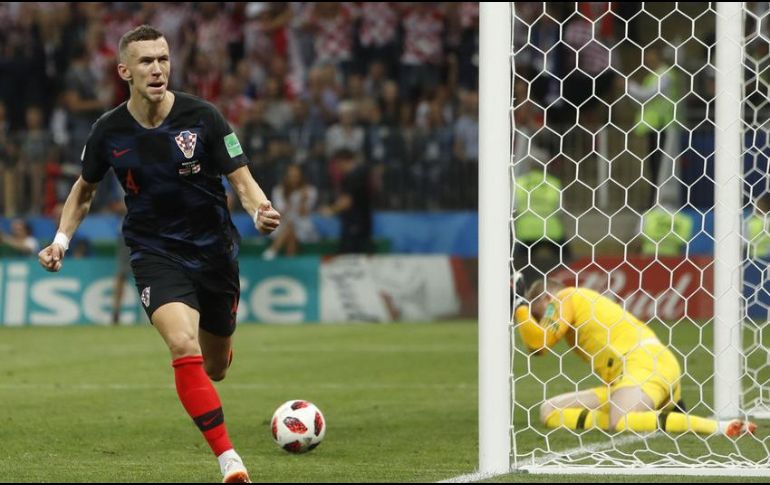 Perisic anotó un tanto y puso una asistencia en la victoria 2-1 de Croacia sobre Inglaterra. AP/ARCHIVO