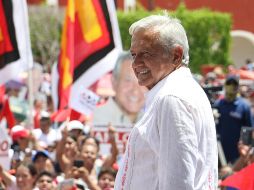 López Obrador añadió que en su gobierno se abrirán las puertas a organismos internacionales para que se esclarezca la desaparición de los 43 estudiantes de Ayotzinapa. NTX / ARCHIVO