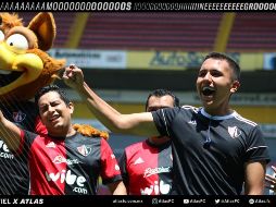 El partido fue a puerta cerrada, sin embargo se le permitió a invitados especiales, familiares y amigos de los jugadores, a presenciar el cotejo desde las tribunas . TWITTER / @atlasfc