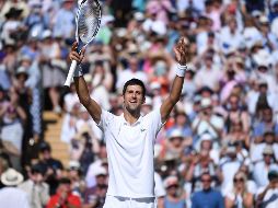 Djokovic ganó ocho de los primeros 10 games a pesar de que sólo se apuntó dos winners. EFE/N. Hall