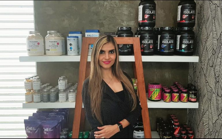 La atención personal se complementa con la información de la aplicación, explica Liliana Robles, coordinadora de FIT&Co. EL INFORMADOR/A. Gallegos