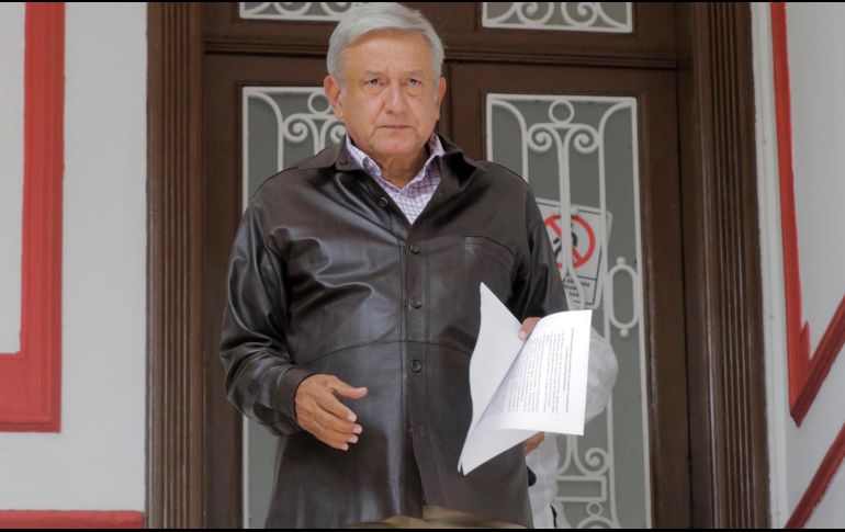 Esta es la primera vez en años que AMLO se toma un descanso fuera del periodo de diciembre-año nuevo y de Semana Santa. NTX /ARCHIVO