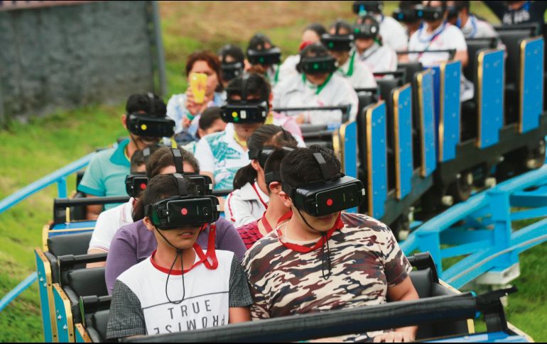 Realidad virtual. El Titán VR es un ejemplo de que tecnología y emociones extremas van de la mano.