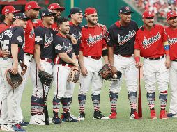 Integrantes de los equipos de la Liga Nacional y la Liga Americana tuvieron una sesión de entrenamiento ayer, previo al Juego de Estrellas de las Grandes Ligas. AFP