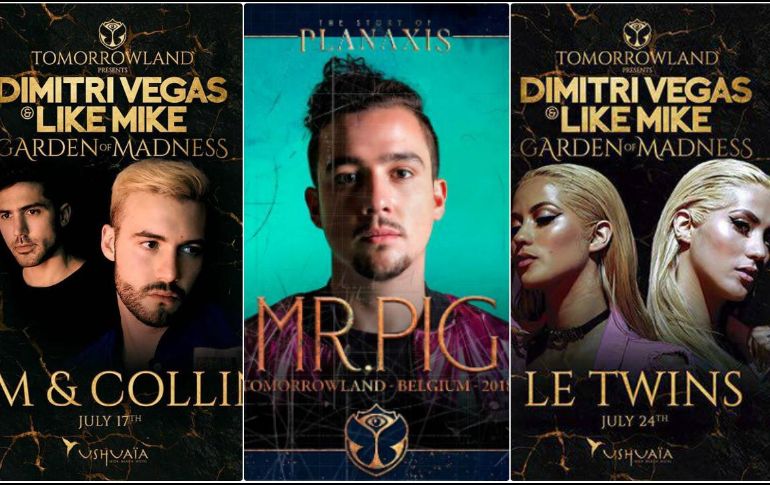 Este año es la primera vez que los tres Dj se presentarán en el festival de música electrónica más importante del mundo. ESPECIAL
