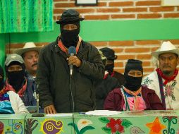 Tan pronto se conocieron los resultados de las votaciones, que le otorgaron a López Obrador un triunfo contundente, el EZLN marcó su distancia del tabasqueño. AFP/ ARCHIVO