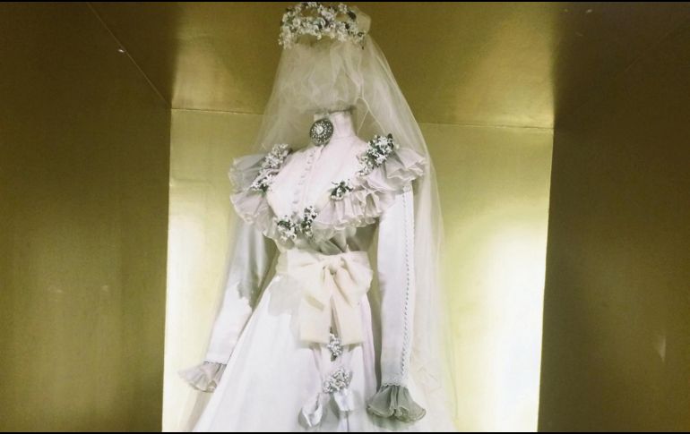 Vestuario usado por la actriz, cuya expo se encuentra en la Sultana del Norte. NTX