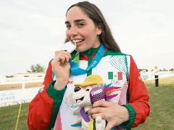 Tamara Vega ya sabe lo que es ganar una medalla en Juegos Centroamericanos, tras sus dos platas obtenidas hace cuatro años en Veracruz. MEXSPORT