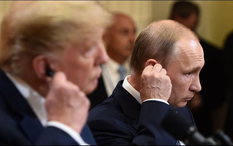 La primera cumbre entre los dos mandatarios duró cuatro horas, aunque finalizó sin grandes acuerdos. AFP/B. Smialowski