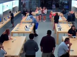 El robo ocurrió en 30 segundos y no se usaron armas. YOUTUBE / BFG