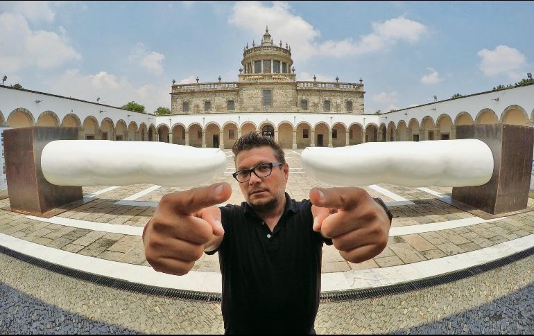 Rivelino. El escultor se ha convertido en un elemento clave dentro del arte estatal. EL INFORMADOR/A. Camacho