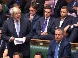 Para Johnson, la ruta que sigue Reino Unido lo condena a un 