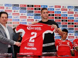 Tobio, quien fue campeón con clubes como Boca Juniors en Argentina y Palmeiras de Brasil, se mostró entusiasmado por ser parte del equipo. TWITTER/@TolucaFC