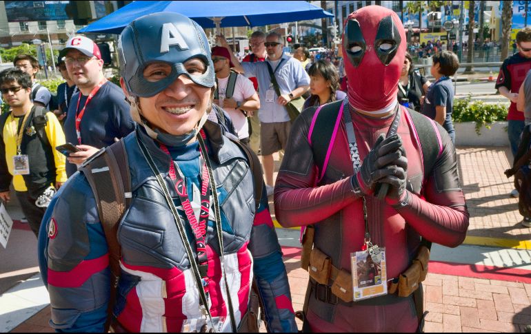 Miles de seguidores llegaron a la Comic-Con 2018 disfrazados de sus personajes favoritos. AP / R. Vogel