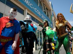 Miles de seguidores llegaron a la Comic-Con 2018 disfrazados de sus personajes favoritos. EFE / D. Maug