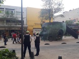 La Policía de Guadalajara puso bajo alerta a los autos patrulla, motocicletas Twizys y Segways para estar alertas. EL INFORMADOR/