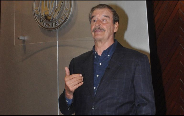 Fox Quesada afirmó que no hay piedras en el camino, para que la transición sea pacífica y sin oposición radical, manteniendo el orden en respeto y tolerancia. NTX / ARCHIVO