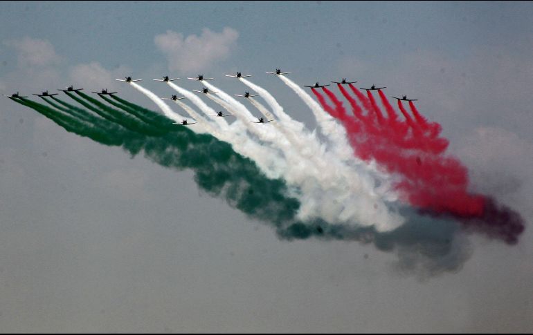 La edición anterior del Espectáculo Aéreo, que también se celebró en Santa Lucía, reunió a 209 mil personas. NTX / ARCHIVO