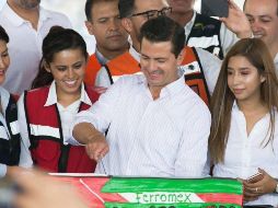 Dejó claro que de aquí al 30 de noviembre, cuando termina su mandato, la Administración Pública Federal estará trabajando por los mexicanos. TWITTER/ @PresidenciaMX