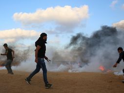 El sábado, Israel atacó posiciones de Hamas en Gaza, en sus mayores bombardeos desde la guerra del 2014. AP /A. Hana