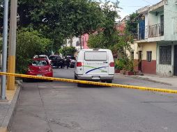 Un comerciante de unos 20 años fue ultimado en Fontaneros y Río Nilo hacia las 15:30 horas; laboraba en un local de celulares cuando ocurrió la agresión. EL INFORMADOR / S. Blanco
