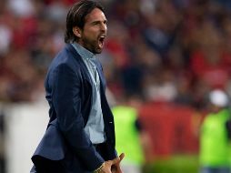 El timonel aseguró que trabajará para poder concretar los goles en los siguientes encuentros. EFE/F. Guasco