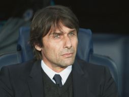Antonio Conte. Acusa al Chelsea de “dañar su carrera”. AFP