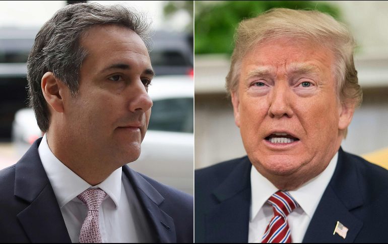 En la grabación, Trump y Michael Cohen discutían sobre la posibilidad de comprar el silencio de una ex modelo de Play Boy, quien afirma haber tenido un romance con el mandatario en 2006. AFP / ARCHIVO