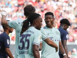 El conjunto muniqués domina por completo la segunda mitad del partido que cuenta con la participación de muchos jugadores jóvenes en ambas escuadras. TWITTER / @David_Alaba