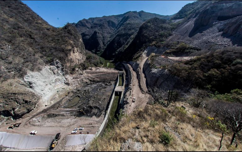 Amediados de 2019 terminaría la primera etapa de la Presa, lo que significa apenas una octava parte del proyecto integral. EL INFORMADOR/ARCHIVO