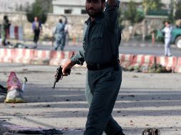 El atentado ocurrió cerca del aeropuerto la mañana de este domingo. EFE / J. Jalali